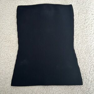 ARITZIA Black body con Ribbed TubeTop
